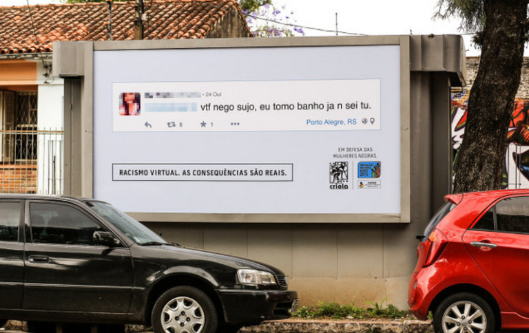 Penyebar ‘Hate Speech’ di Brazil Dipajang di Billboard