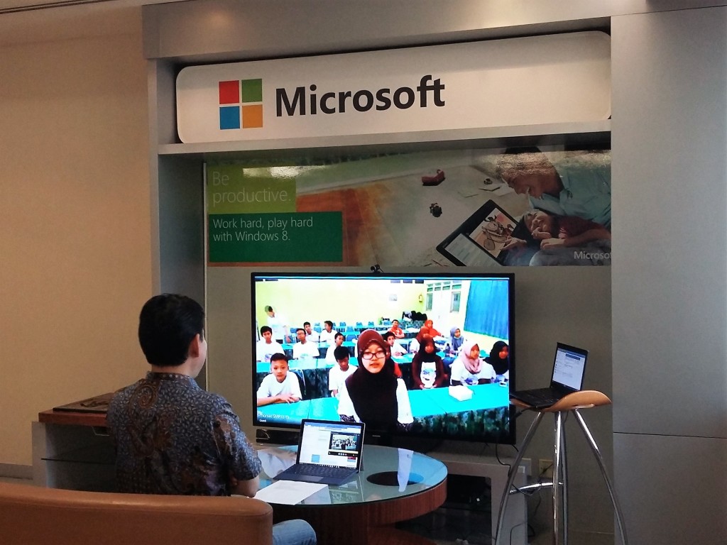 Skype-a-Thon 6 SMPN 12 Yogyakarta