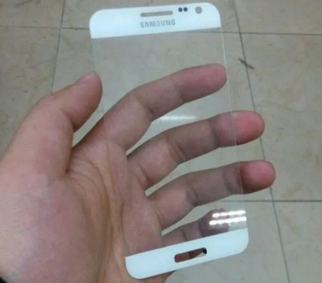Galaxy S7 bocoran gbr panel depan