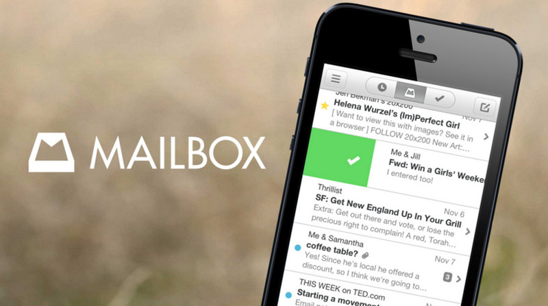 Mailbox app di iPhone