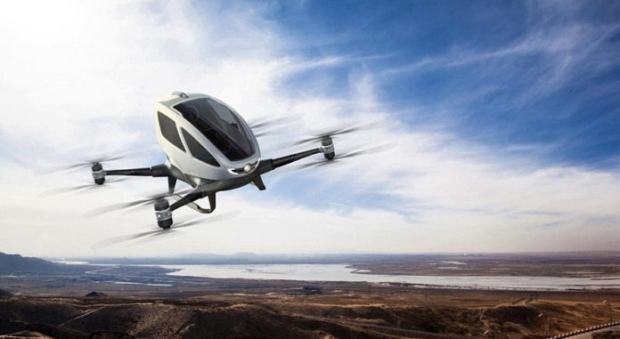Megadrone EHang 184 taksi terbang
