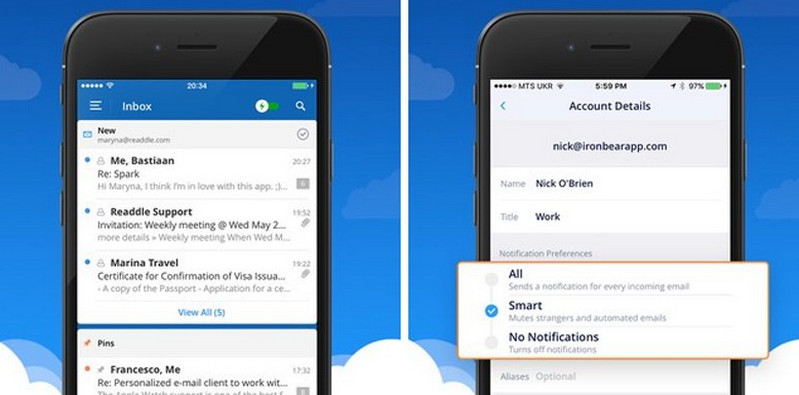 Spark dari Readdle