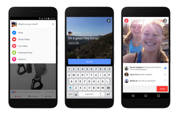 Facebook Miliki Fitur “Live Broadcast” untuk Android