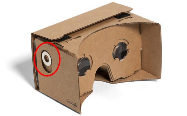 Google Cardboard tombol elemen