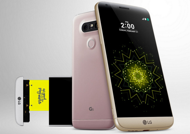Resmi! LG G5 Usung Desain Modular & Dual Camera