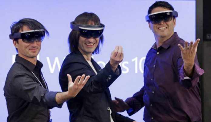 Microsoft Hololens demo
