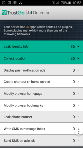 TrustGo Ad Detector