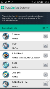 TrustGo Ad Detector
