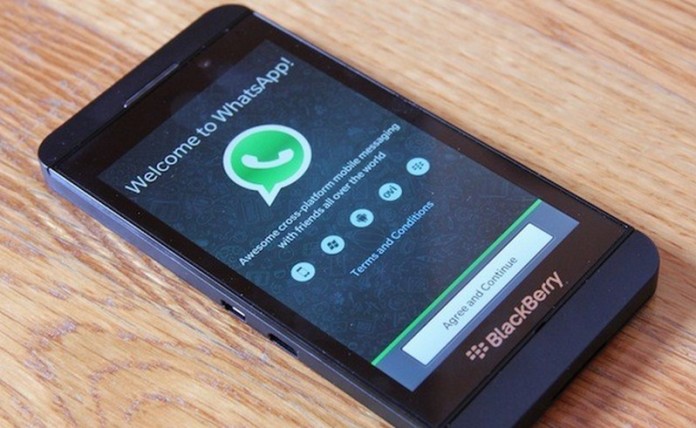 WhatsApp for BlackBerry
