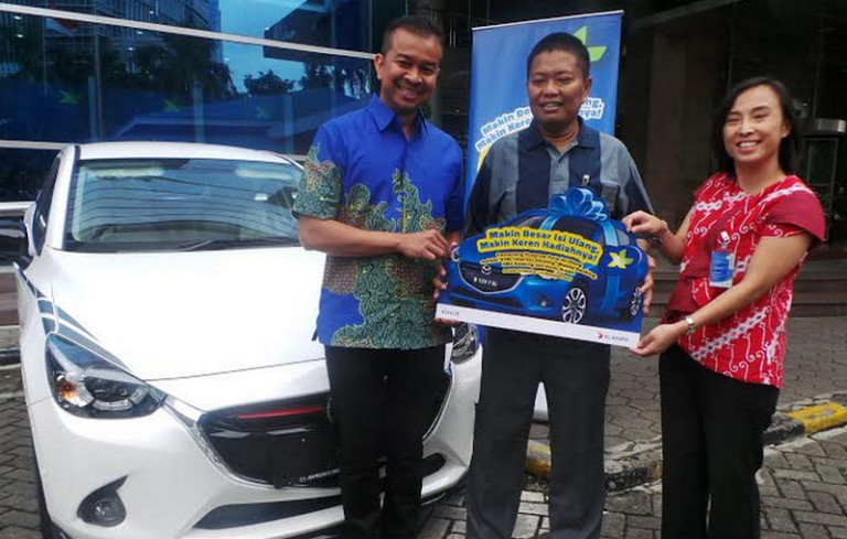 Pemenang POINSIUL XL Dapat Hadiah Mobil