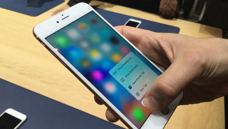 iPhone 3D Touch fitur