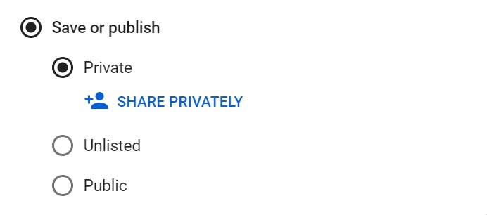 Cara Berbagi Video Private di YouTube