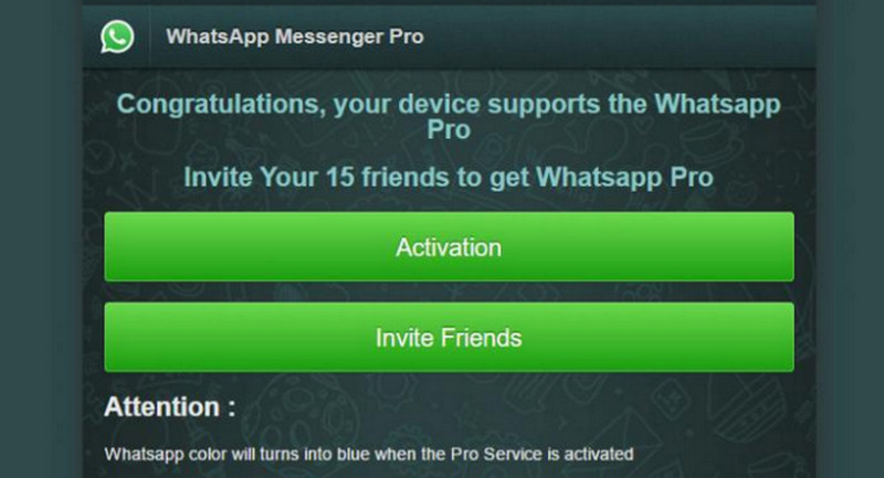 Penipuan WhatsApp Pro