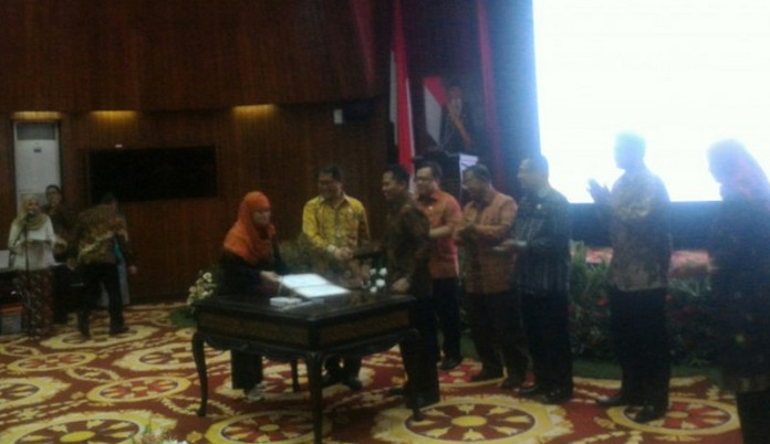 Peresmian Palapa Ring Paket Tengah