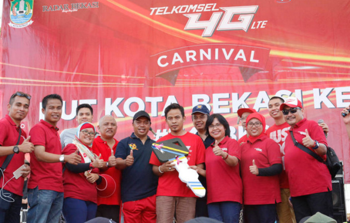 Telkomsel 4G HUT Bekasi