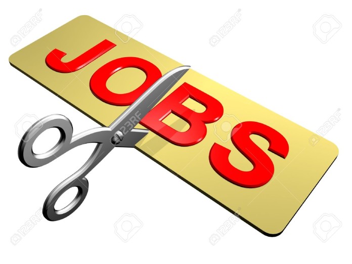 jobs cut