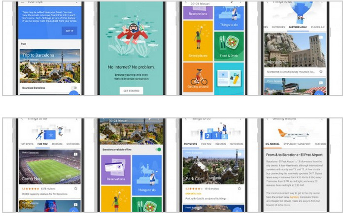 Google Trips screenshot 2