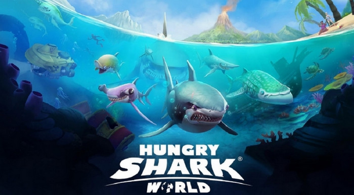 6 Hari Dirilis, Hungry Shark World Tembus 10 Juta Download