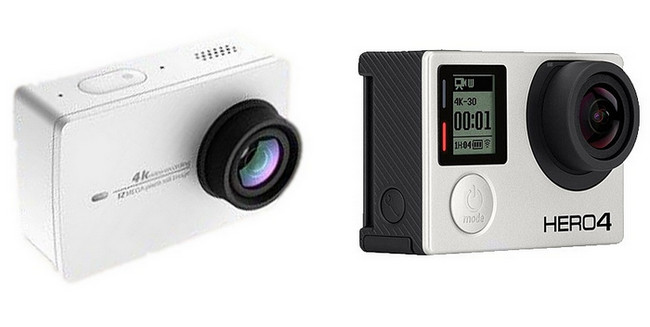 Xiaomi Yi 4K vs GoPro Hero 4