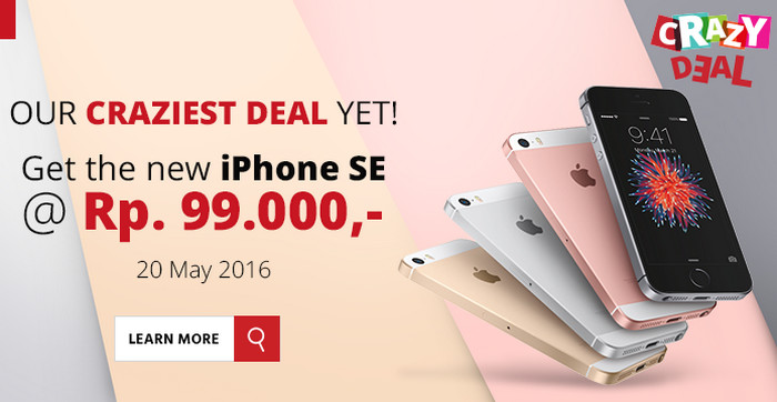 iPhone SE Crazy Deal JD.id