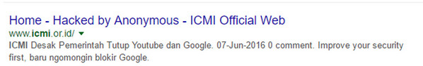 ICMI hacked