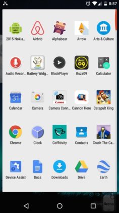 Ubah Arah Scrolling App Drawer dengan Nova Launcher