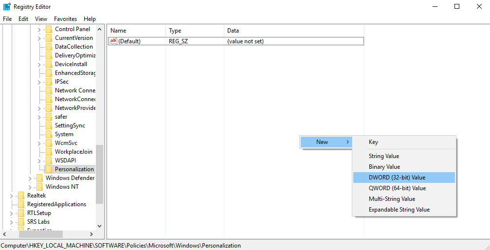 cara non aktif lock screen windows 10