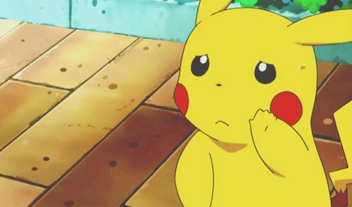 Pikachu sedih