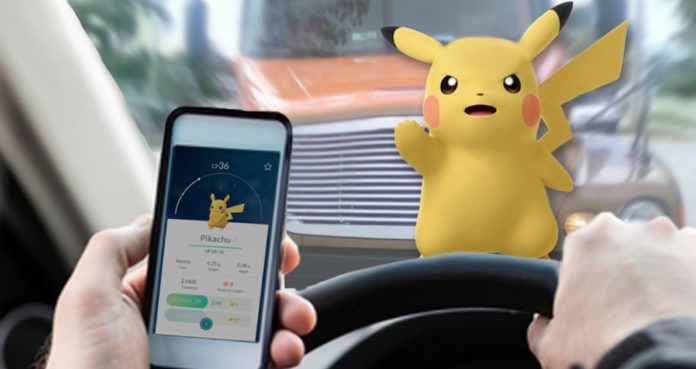Pokemon Go and drive Pokemon GO