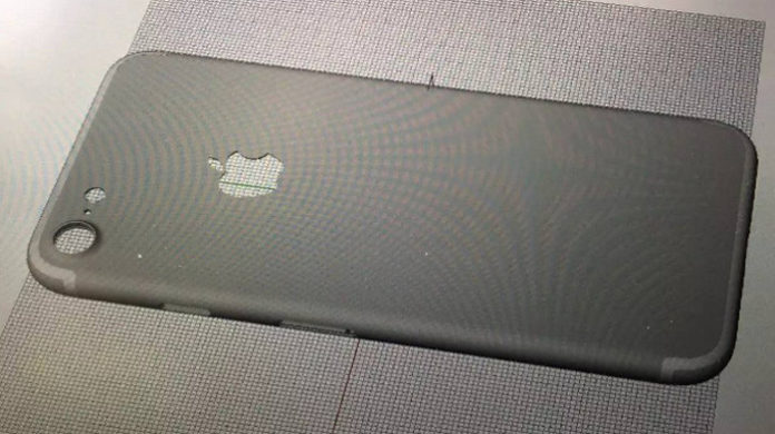 iPhone 7 gambar CAD