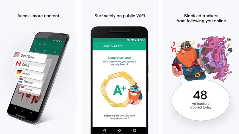 Opera-Free-VPN-screenshot