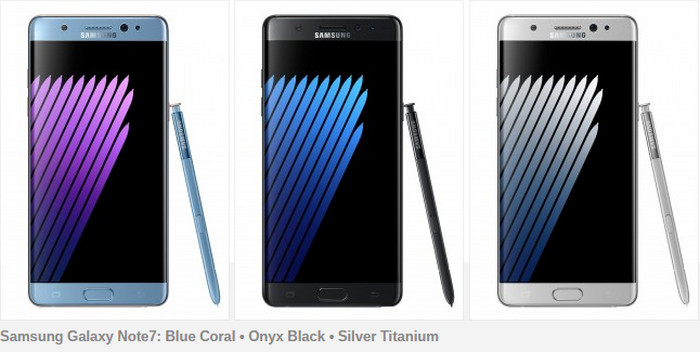 Samsung Galaxy Note 7 pic 2 warna