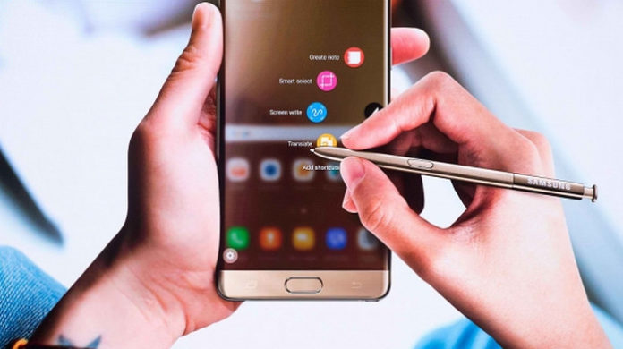 Samsung Galaxy Note 7 with S Pen Galaxy Note 7 meledak