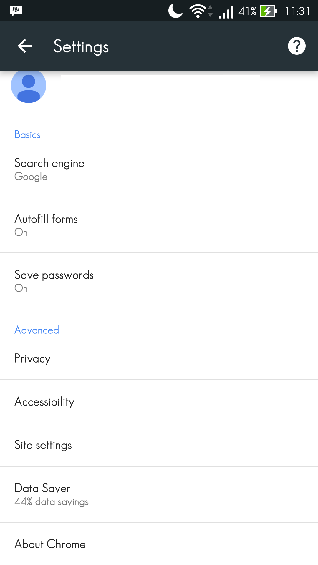 Setting Data Saver 2