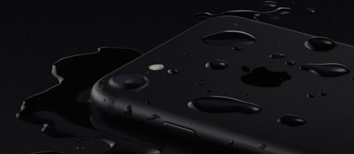 iPhone 7 basah
