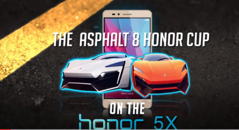 Gameloft Advertising Solutions dan Honor Mengumumkan Kesuksesan  “Asphalt 8 Honor Cup”
