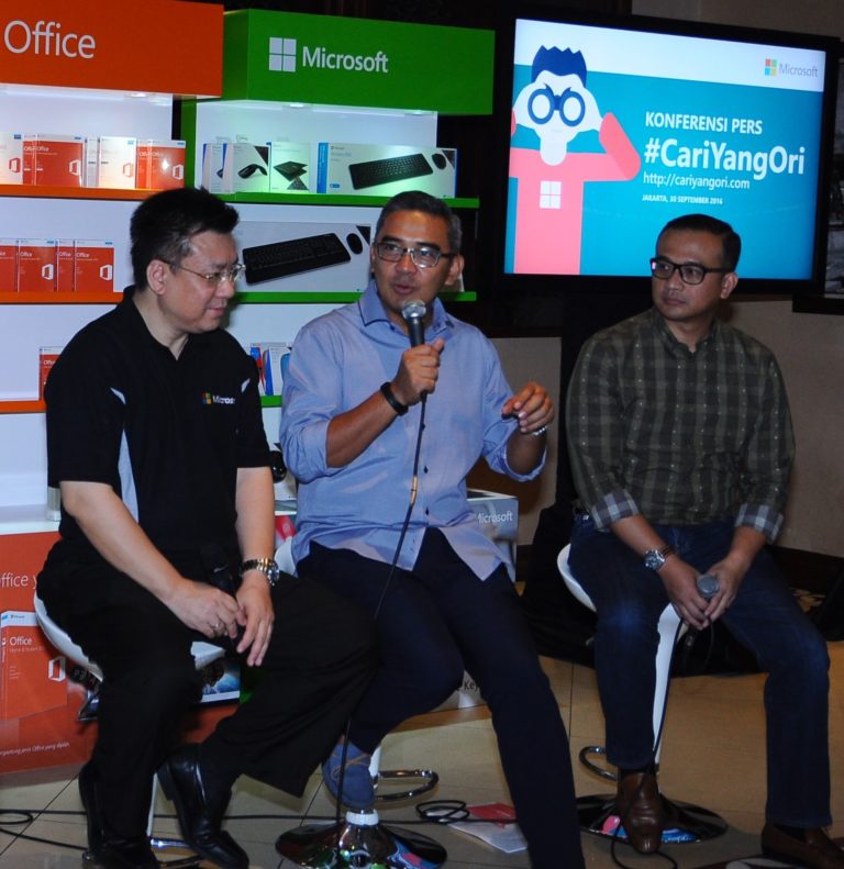 Microsoft Ajak Masyarakat Gunakan Software Asli