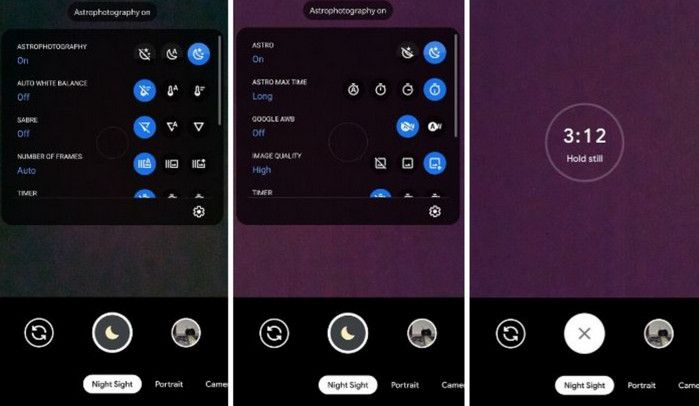 foto malam google pixel