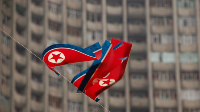 korea-utara-bendera