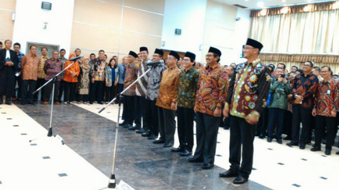 Rudiantara Resmi Lantik 7 Pejabat Eselon I Kemenkominfo