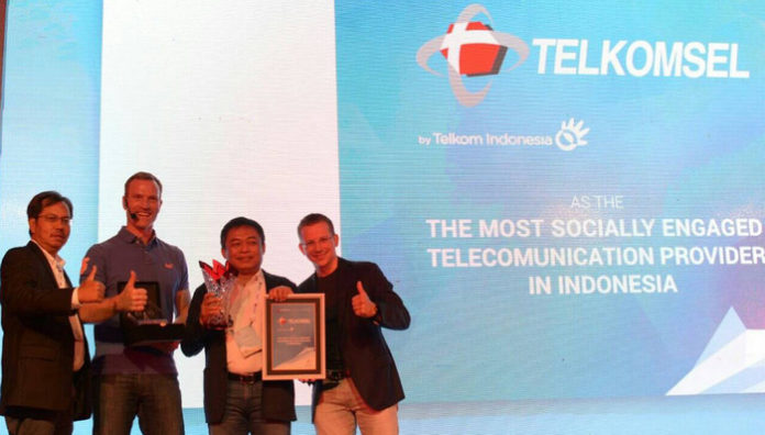 telkomsel-raih-the-most-socially-engaged