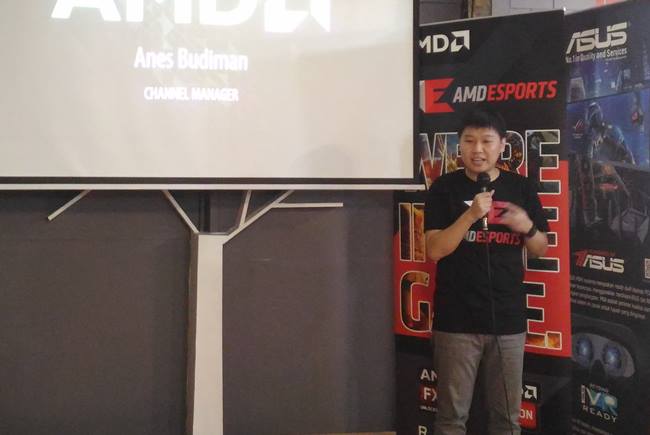 Channel Manager AMD Indonesia, Anes Budiman (Faisal/telset.id)