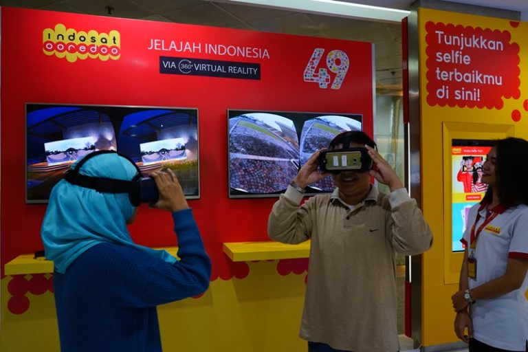 Mau Coba Virtual Reality 360? Kunjungi Gerai Indosat Ooredoo