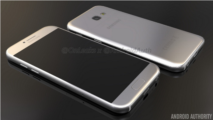 Desain Samsung Galaxy A5 (2017) Persis Galaxy S7 Edge