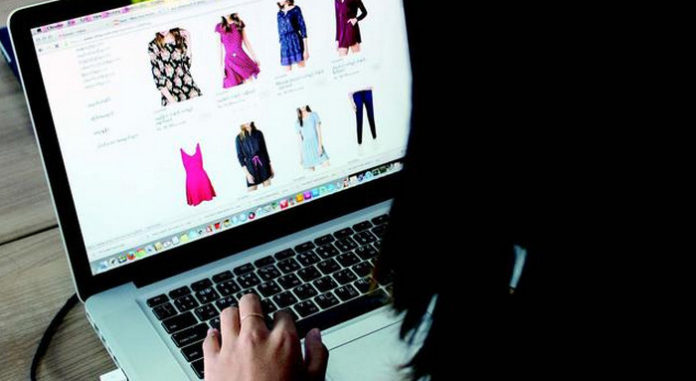 Belanja online ilustrasi