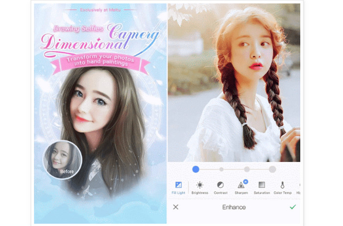 Meitu, Aplikasi Edit Foto Jadi Anime Paling Keren