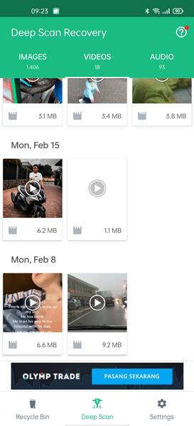 Cara Mengembalikan Foto Video Terhapus Android