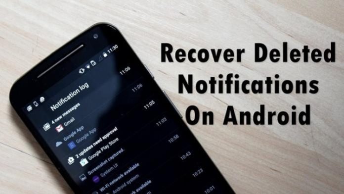 Notification Log-FI Kembalikan Notifikasi yang Terhapus