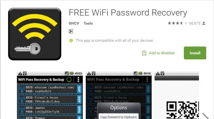 melihat password wifi menggunakan android