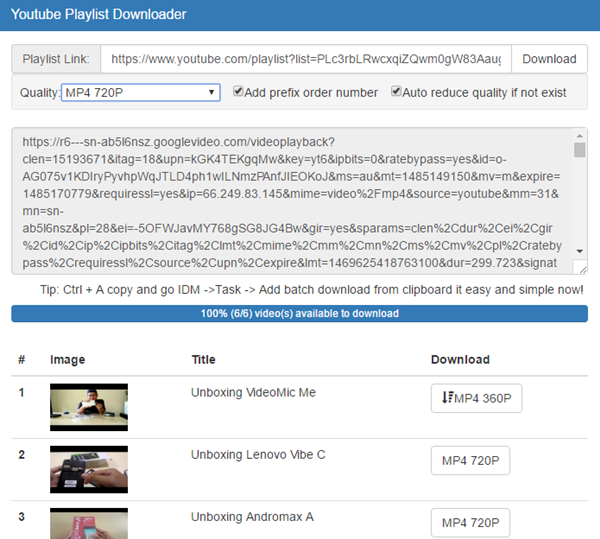 Download Playlist Video Youtube